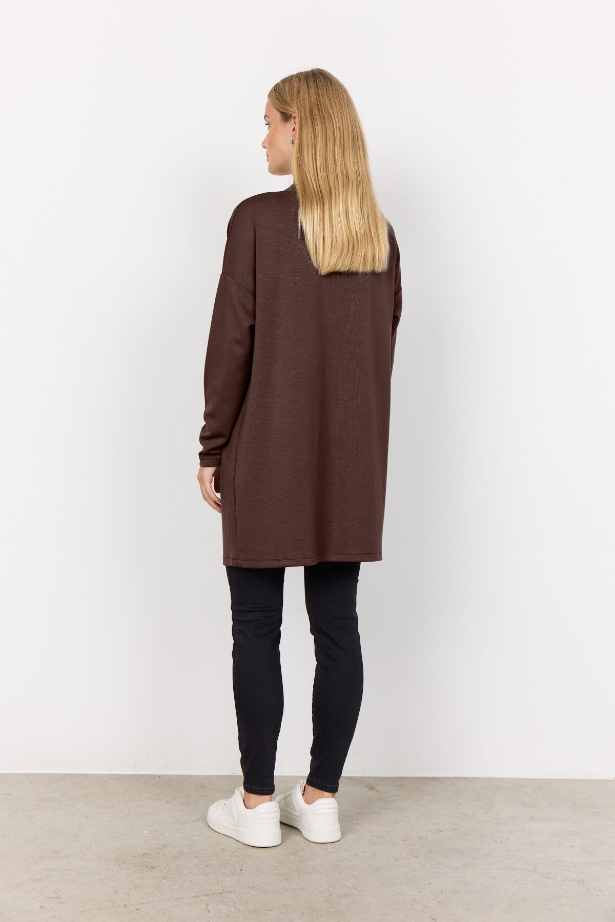 SC-BANU 221 Cardigan Dark brown