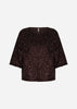 SC-JASLEEN 1 Blouse Dark plum
