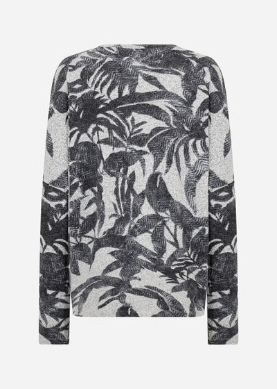 SC-BIARA AOP 152 Blouse Light grey