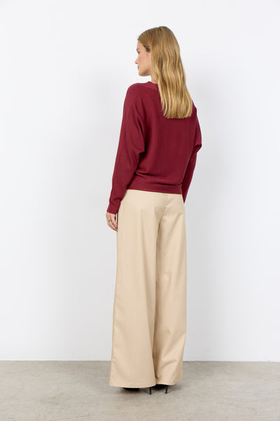 SC-DOLLIE 663 Pullover Ruby red