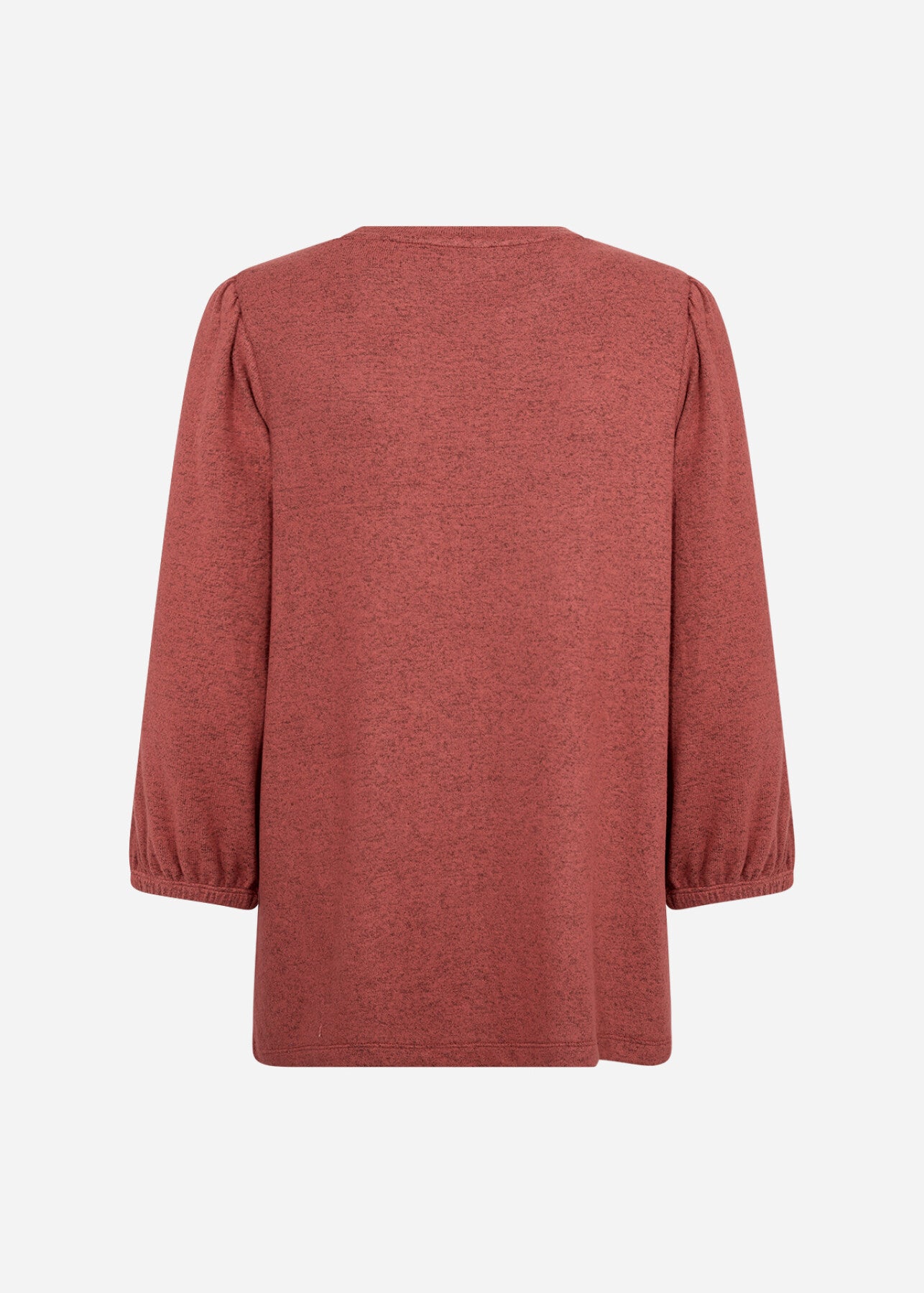 SC-BIARA 116 Blouse Rust red