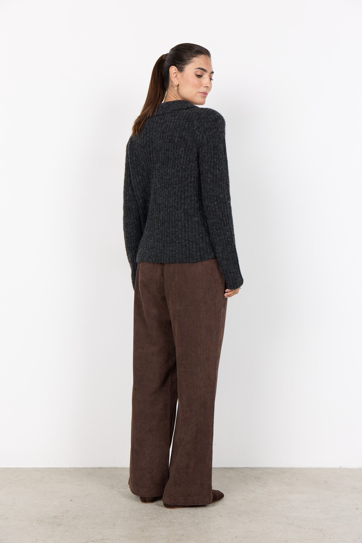 SC-TORINO 12 Cardigan Dark grey