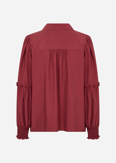 SC-BARBEL 2 Shirt Ruby red