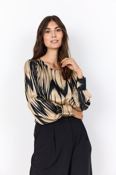 SC-VARISSA 1 Blouse Sand