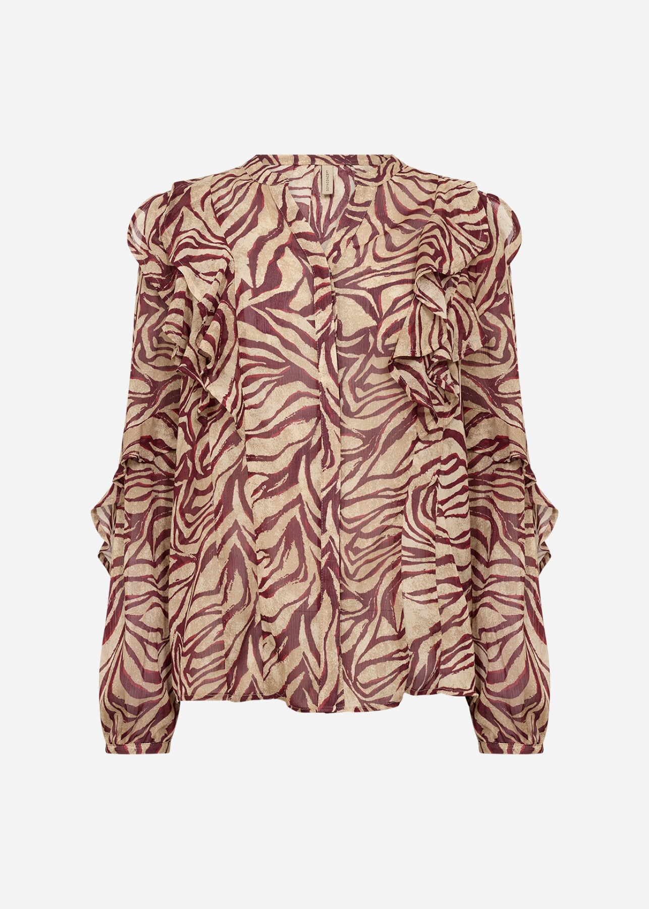 SC-VALBORG 1 Shirt Dark red