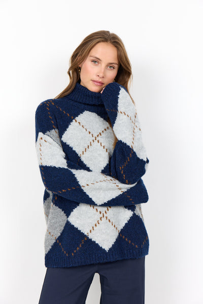 SC-ACACIE 2 Pullover Dark blue