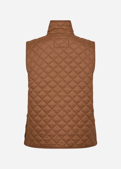 SC-BENETE 1 Waistcoat Camel