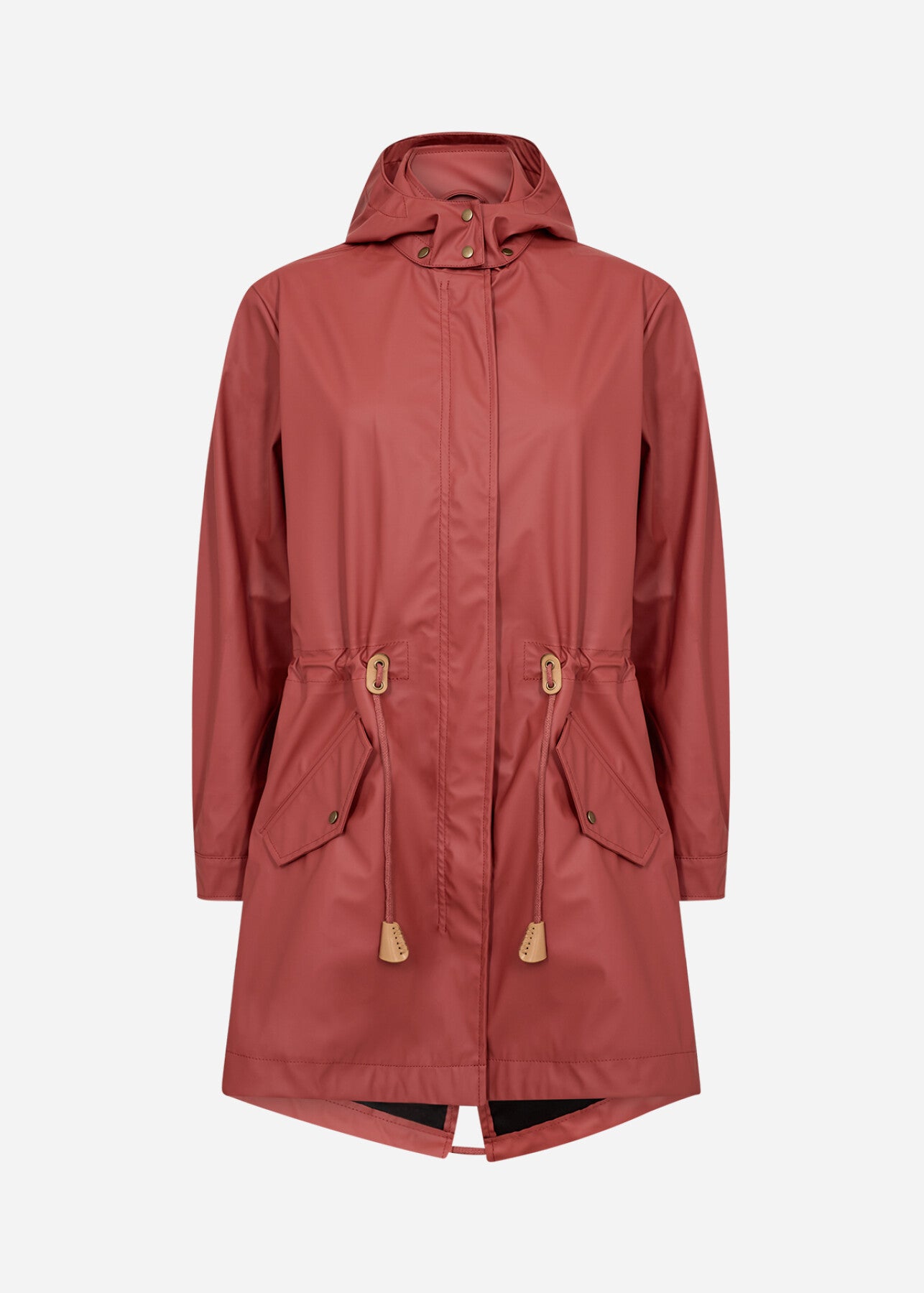 SC-ALEXA 1 Raincoat Rust red