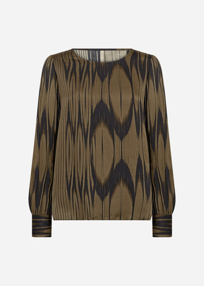 SC-VARISSA 1 Blouse Dark green