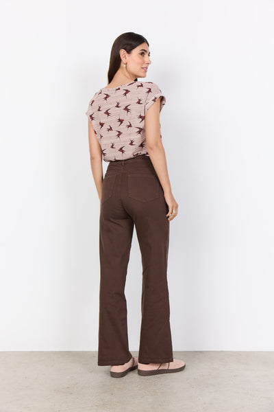 SC-GALINA 62 T-shirt Rust red