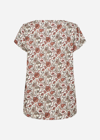 SC-SAMEA 1 Blouse Rust red