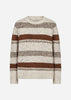 SC-HALINA YD 1 Pullover Dark plum