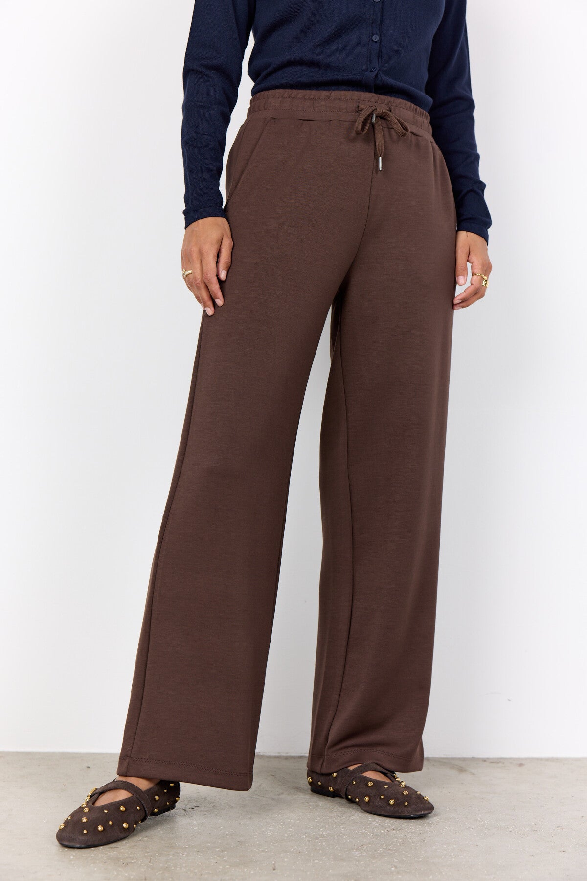 SC-BANU 116 Pants Dark brown