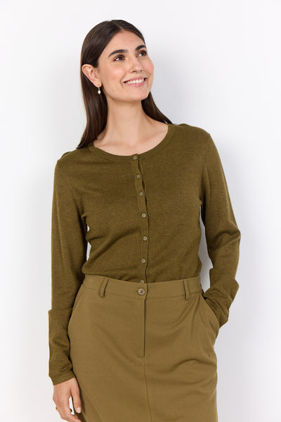 SC-DOLLIE 446 Cardigan Olive