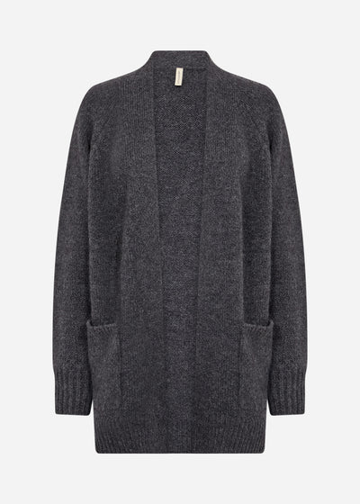 SC-GUNNA 13 Cardigan Dark grey