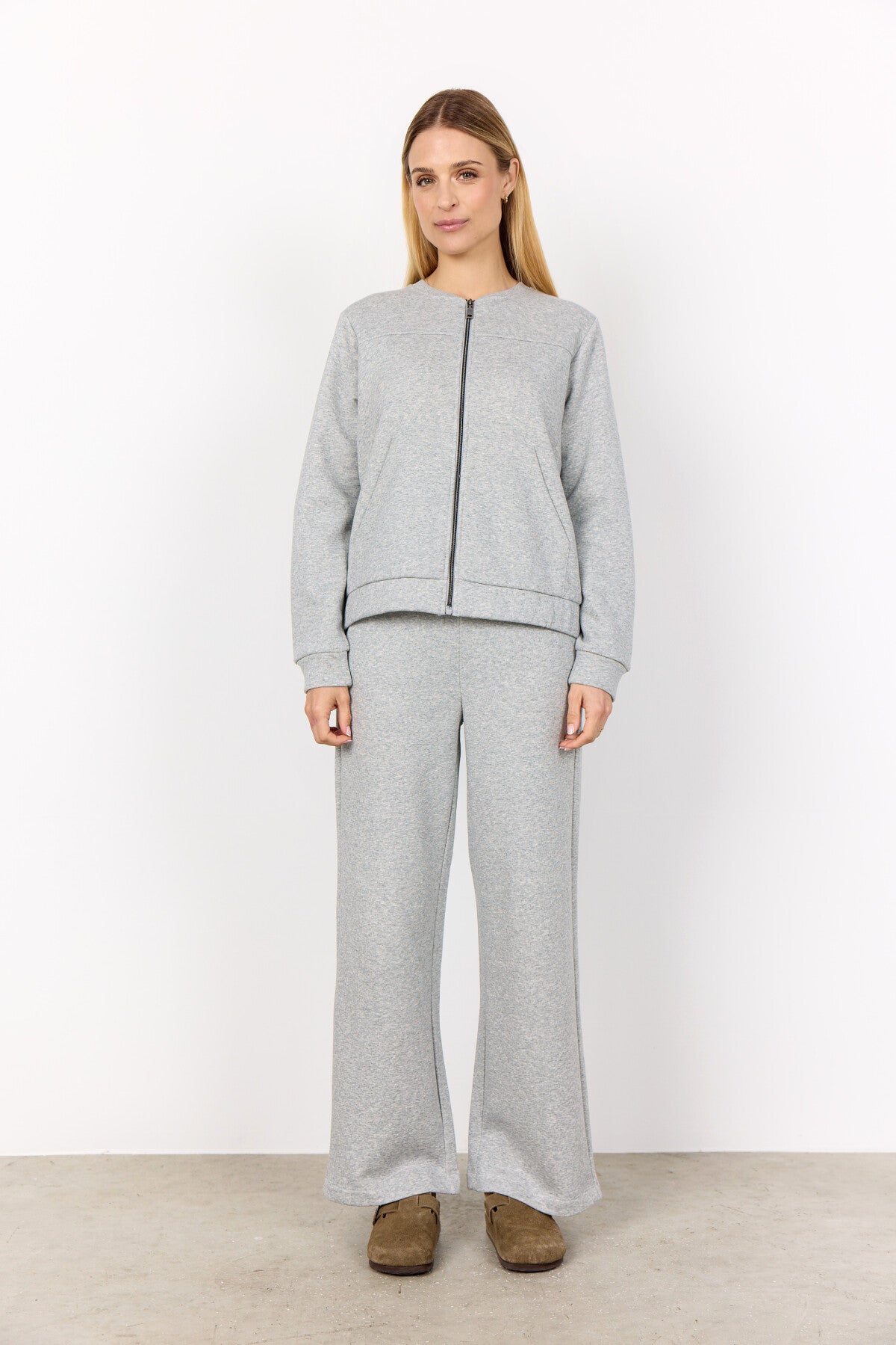 SC-ANGELIN 3 Cardigan Light grey