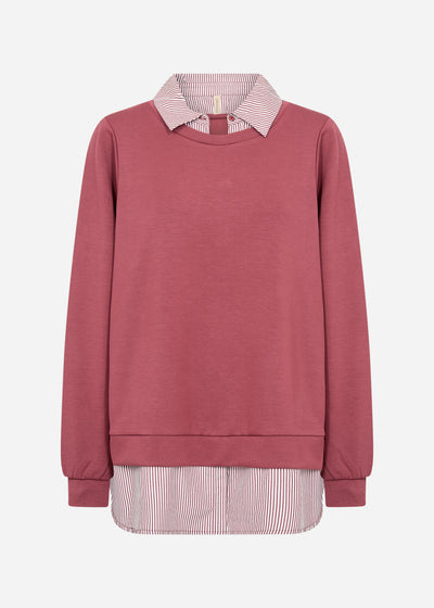 SC-BANU 264 Blouse Ruby red