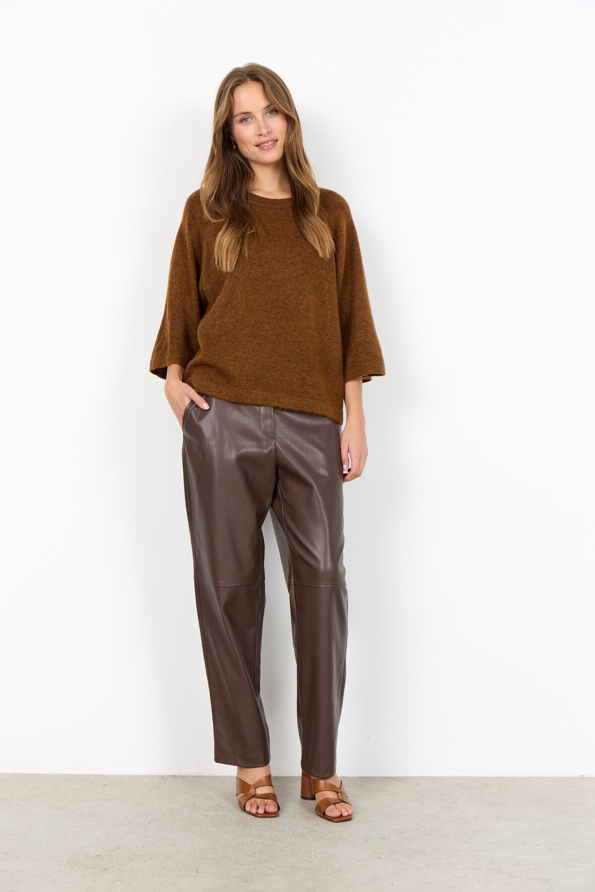 SC-ORLEAN 1 Pullover Brown