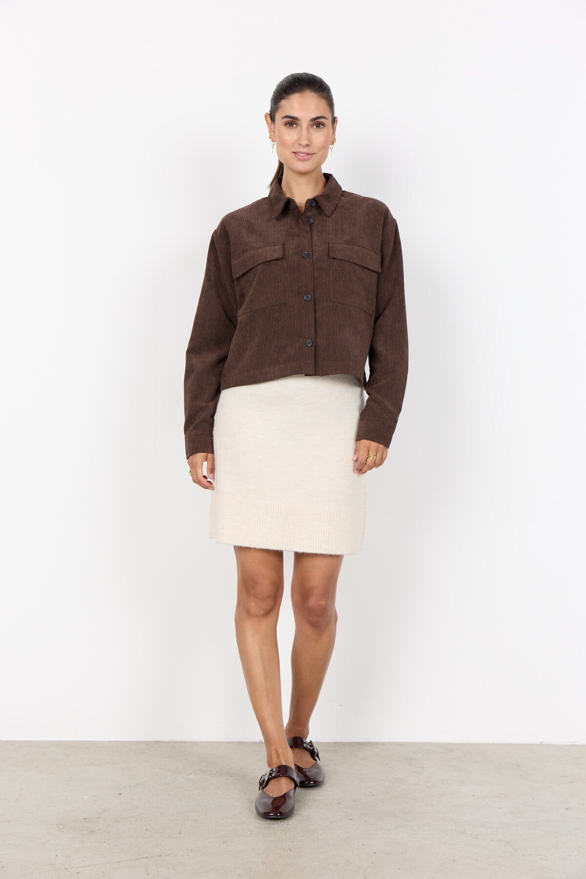 SC-BINDI 18 Jacket Dark brown