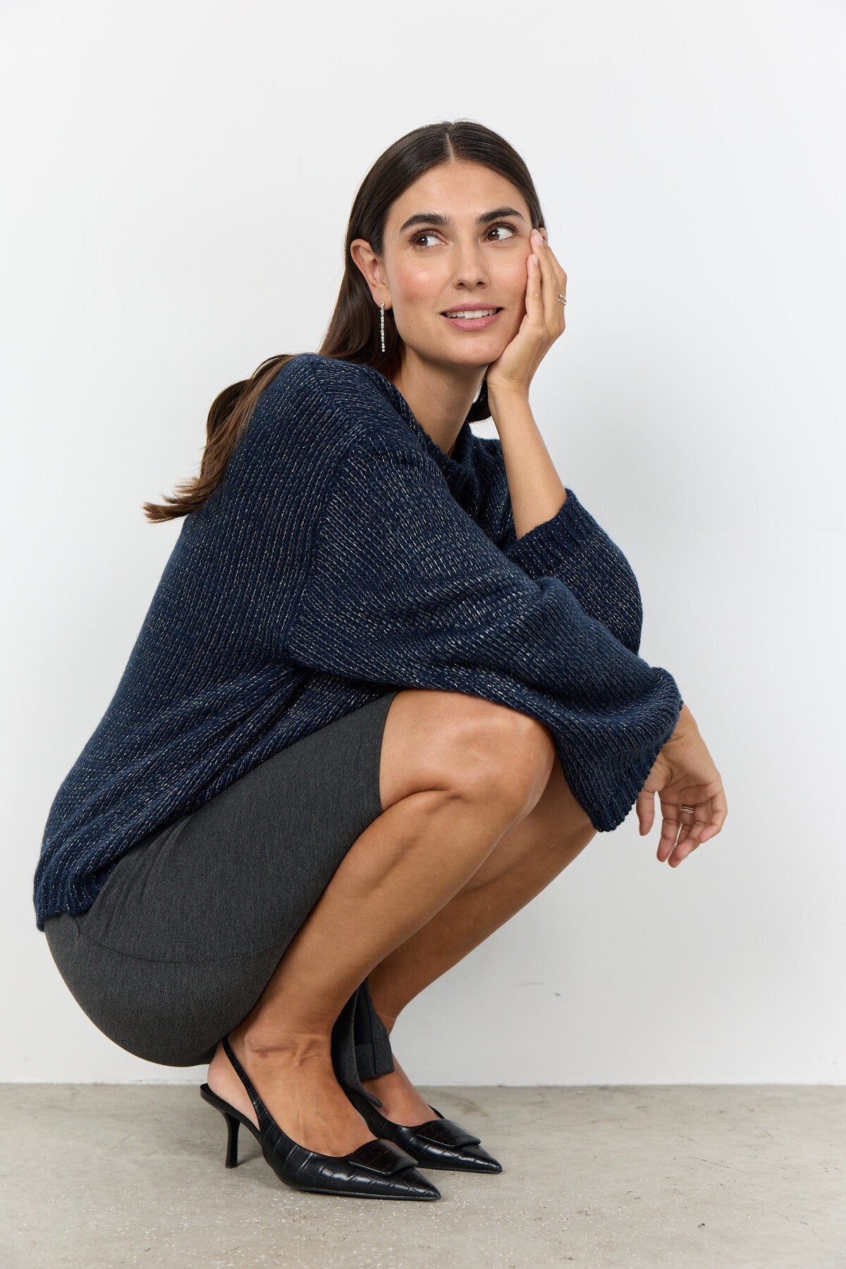 SC-NALIKKA 3 Pullover Dark blue