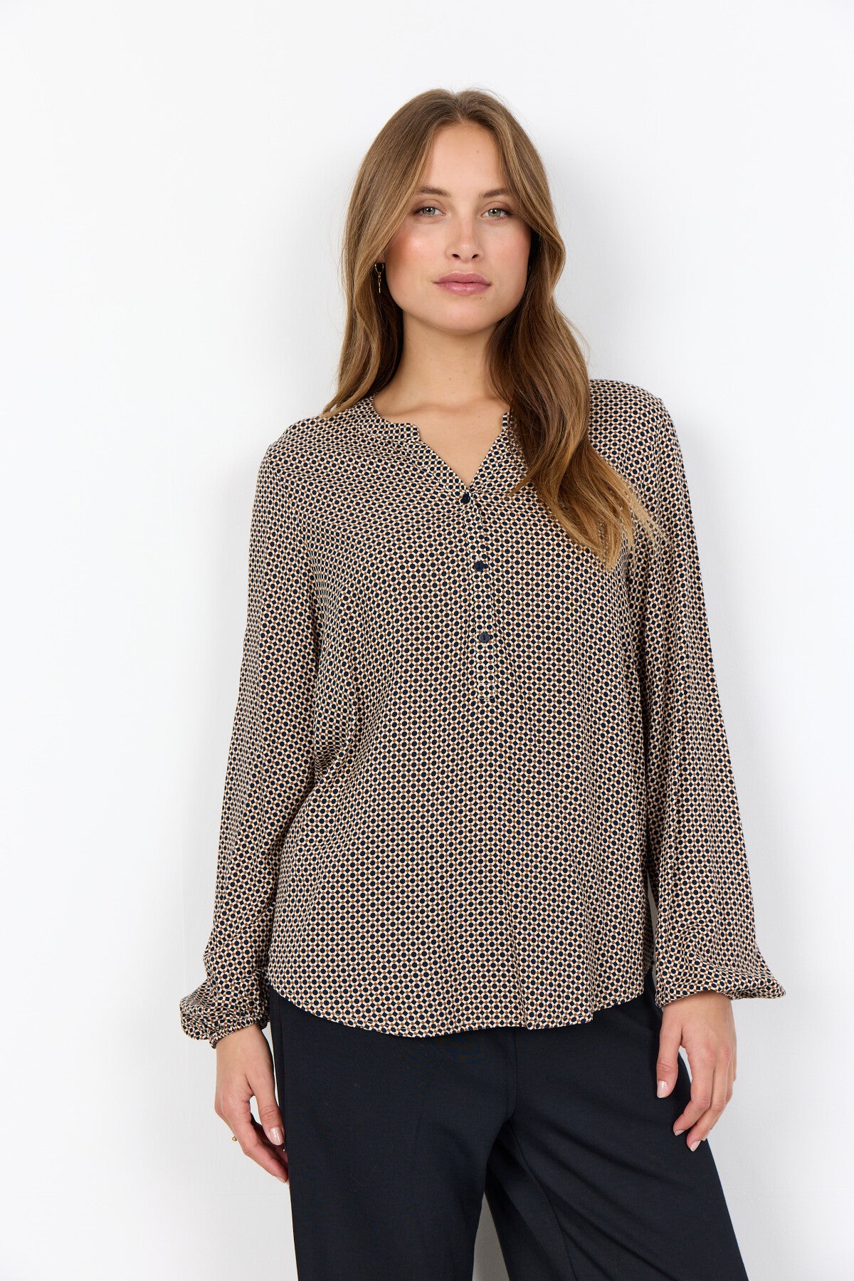 SC-ANITA 1 Blouse Dark blue