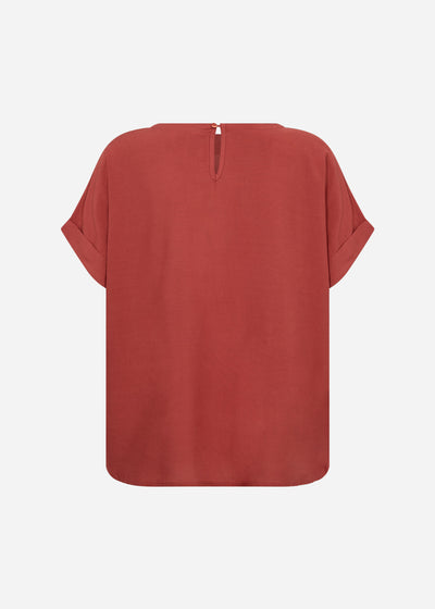 SC-RADIA 214 Blouse Rust red