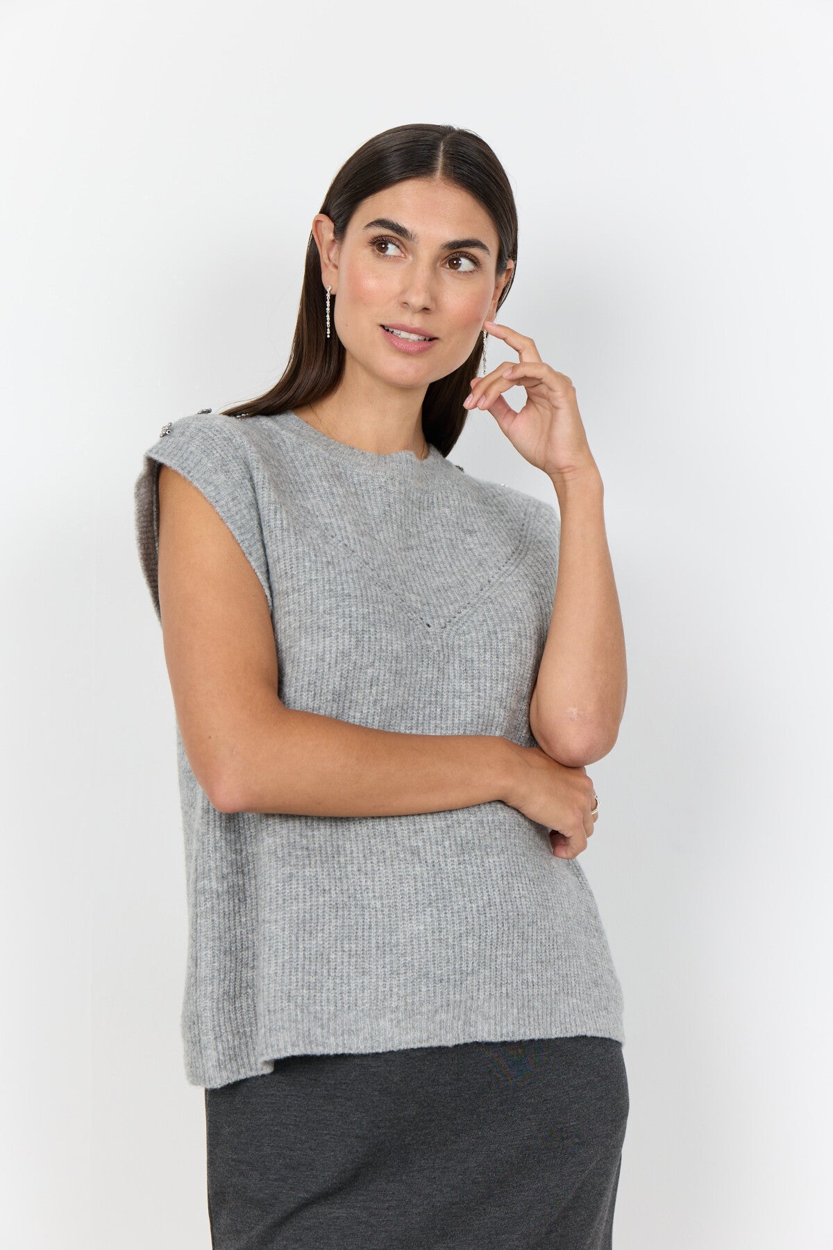 SC-AVALON 1 Waistcoat Grey