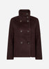SC-GARBIE 1 Jacket Dark plum