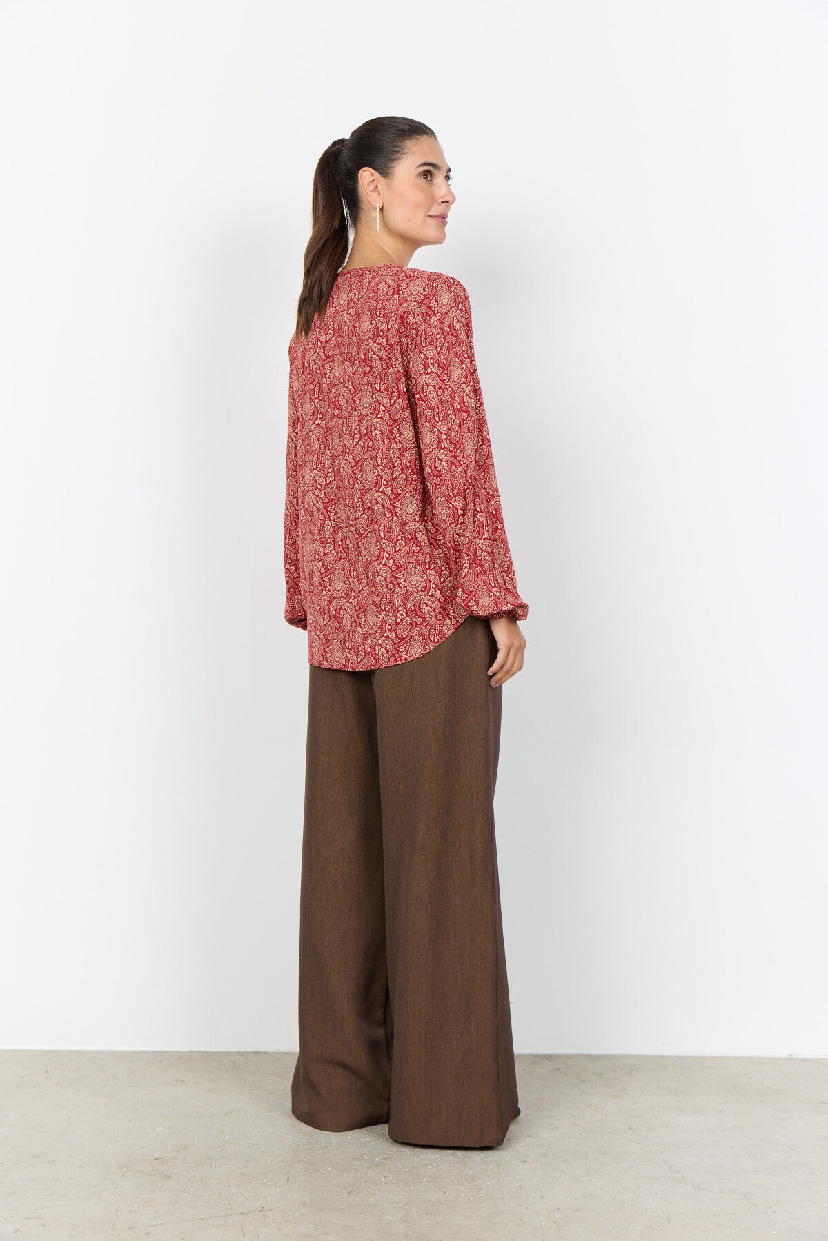 SC-ASTER 1 Blouse Red