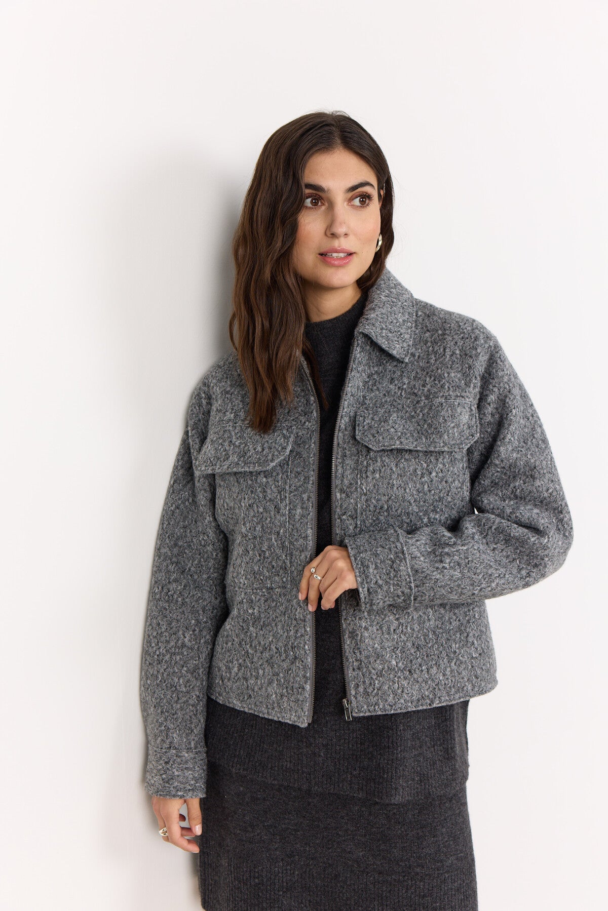 SC-VIVEKA 1 Jacket Grey