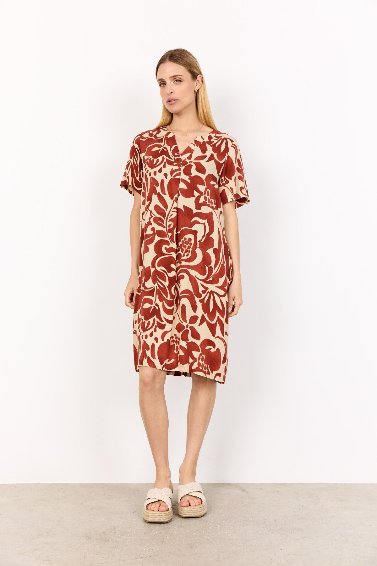 SC-SENTA 3 Tunic Rust red