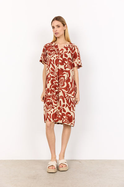 SC-SENTA 3 Tunic Rust red