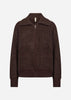 SC-VENCHE 4 Cardigan Dark plum