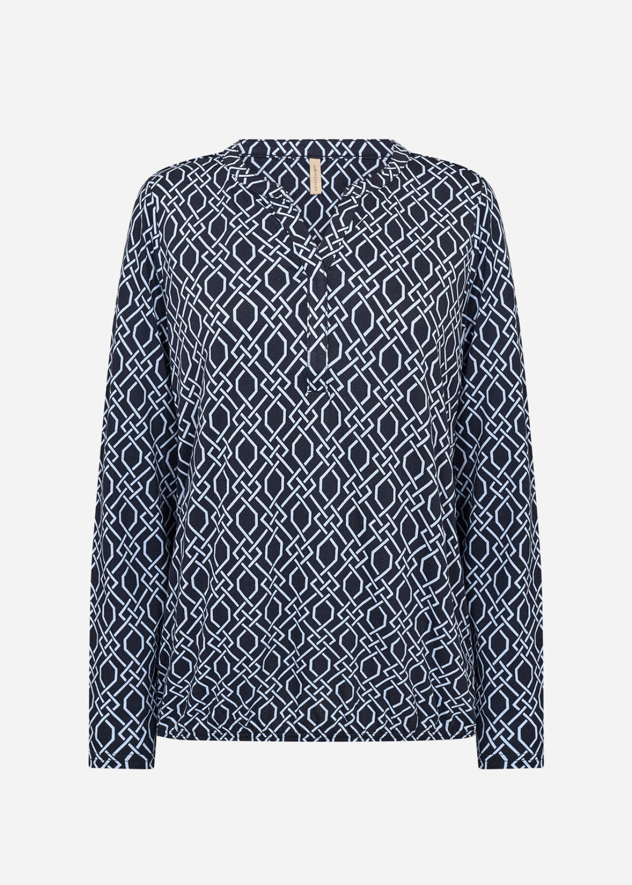 SC-FELICITY AOP 530 Blouse Navy