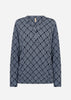 SC-FELICITY AOP 530 Blouse Navy