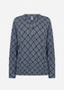 SC-FELICITY AOP 530 Blouse Navy