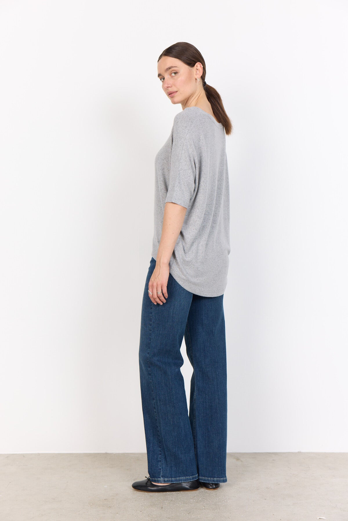 SC-BIARA 96 Blouse Grey