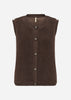 SC-ONYX 6 Waistcoat Dark brown
