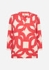 SC-FELICITY AOP 542 Blouse Red