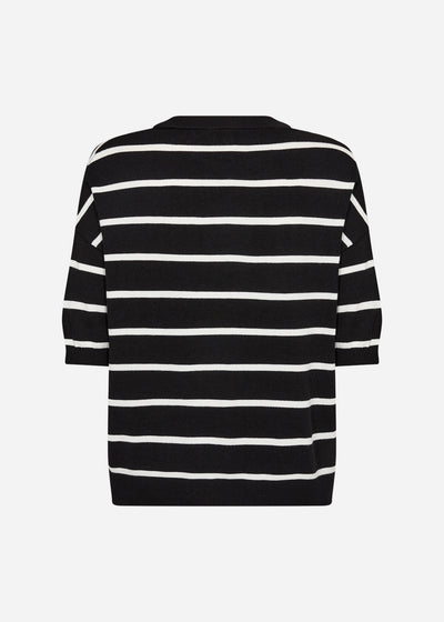 SC-DOLLIE STRIPE 794 Pullover Black