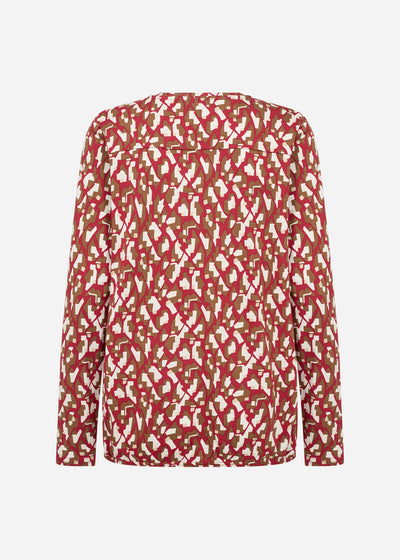 SC-FELICITY AOP 527 Blouse Red