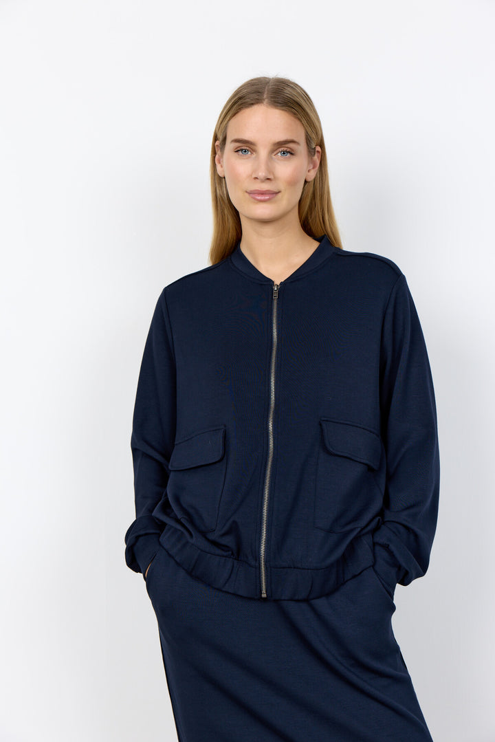 SC-BANU 293 Cardigan in Navy from soyaconcept | Soyaconcept.com