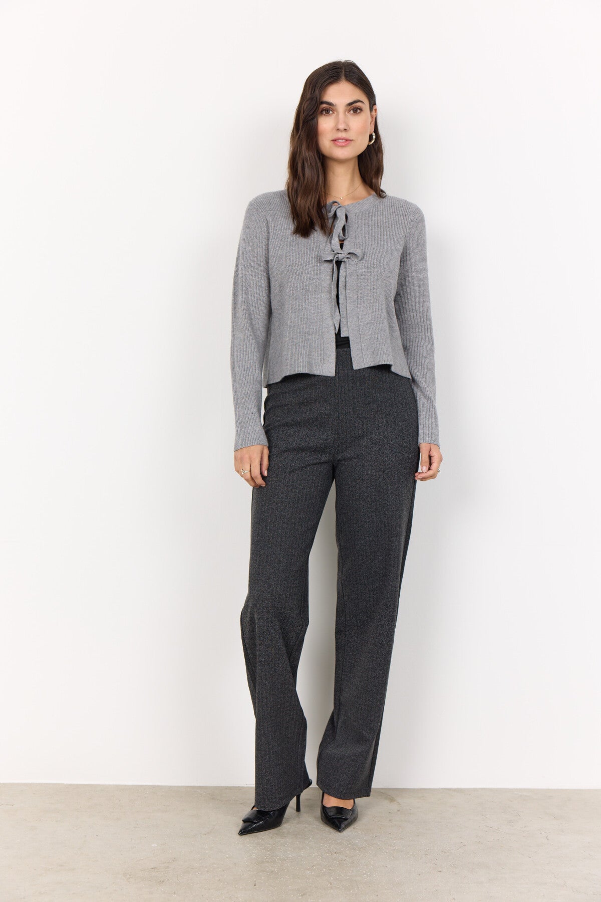 SC-KANITA 26 Cardigan Grey