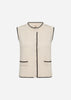 SC-DOLLIE 792 Waistcoat Cream