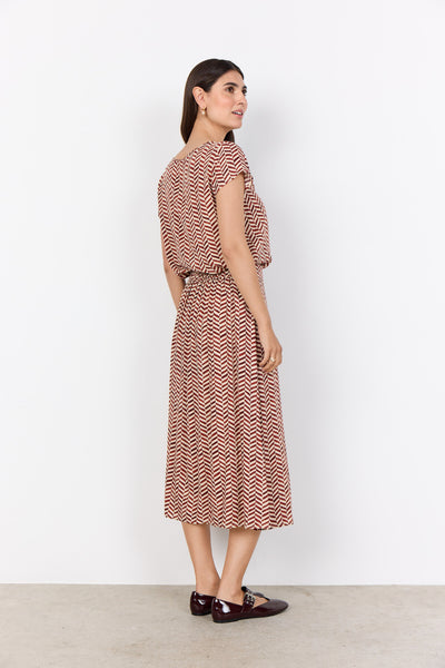 SC-SELIA 1 Blouse Rust red