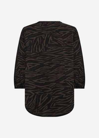 SC-SADE 2 Blouse Dark brown