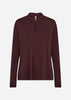 SC-MARICA 364 Blouse Dark plum