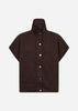 SC-VAGNA 7 Waistcoat Dark plum