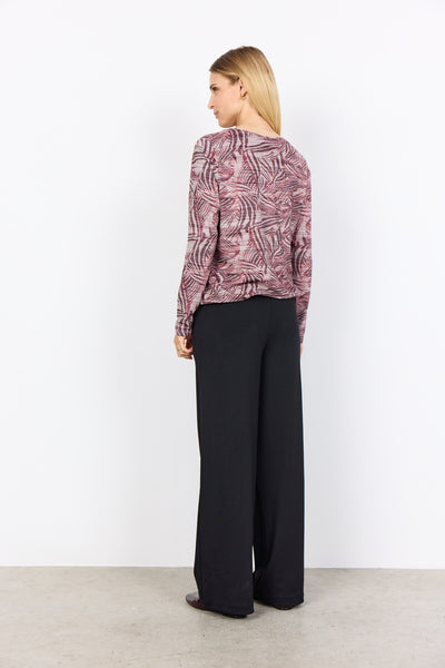 SC-GALINA 63 Blouse Dark red