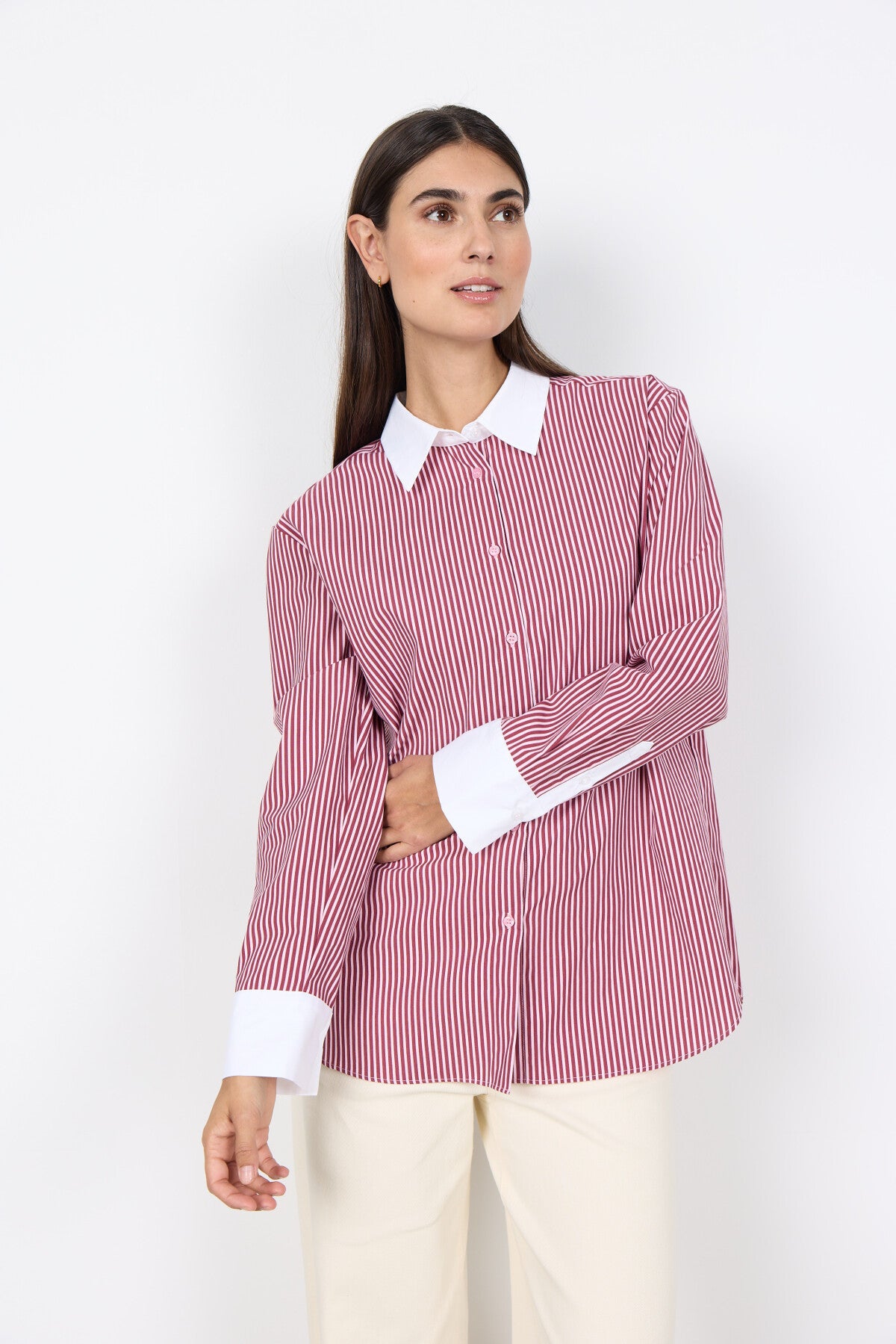 SC-BELINDA 2 Shirt Ruby red